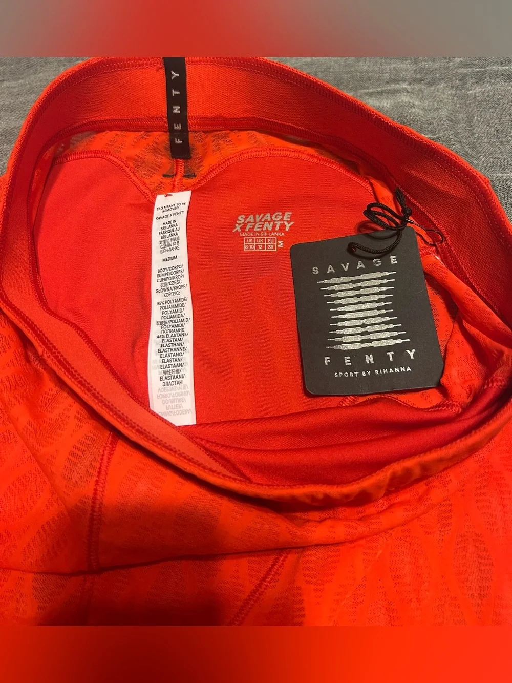 Savage X Fenty vibrant red